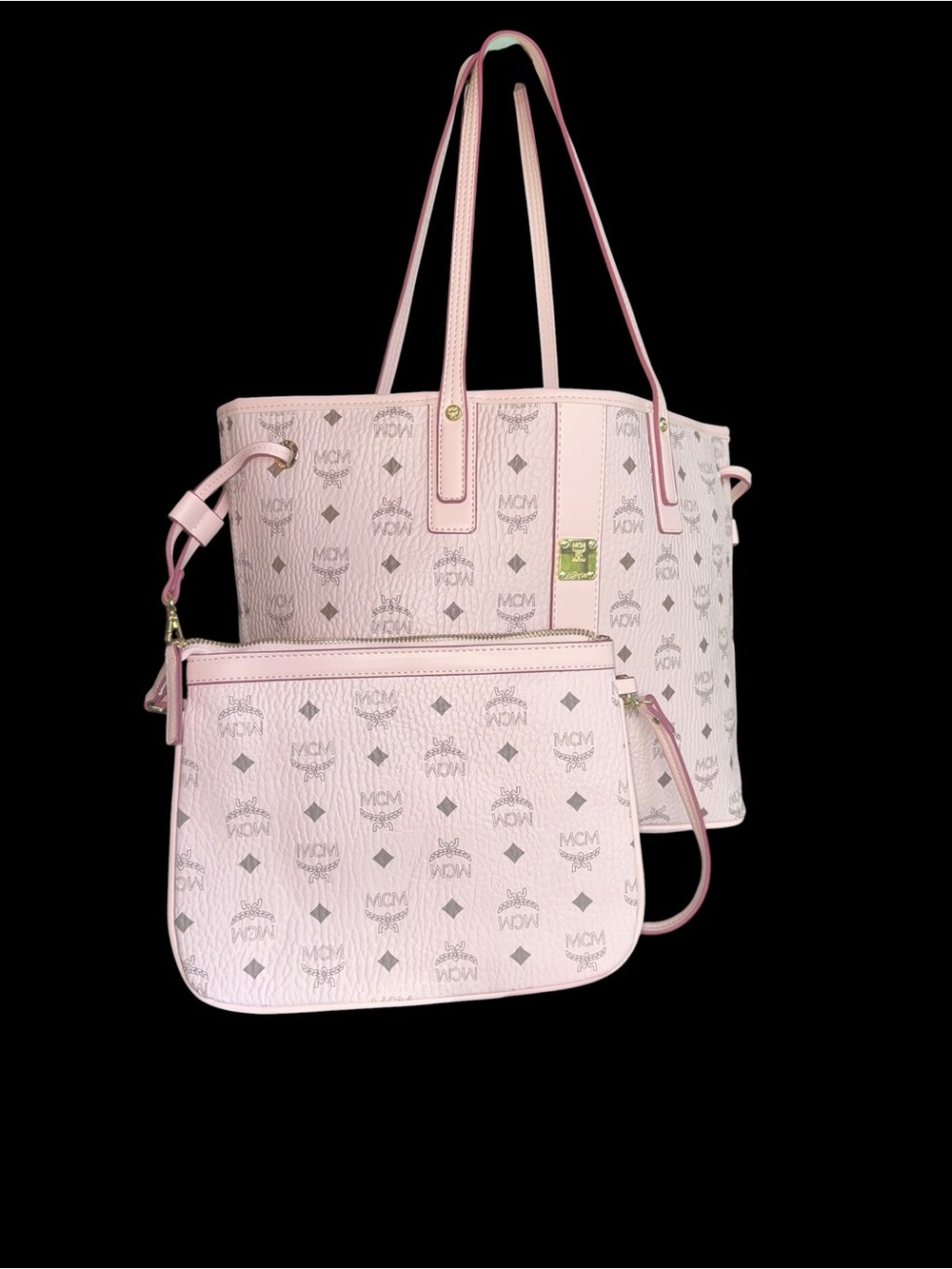 MCM Liz Reversible Visetos Shopper NWT - Picture 1 of 10